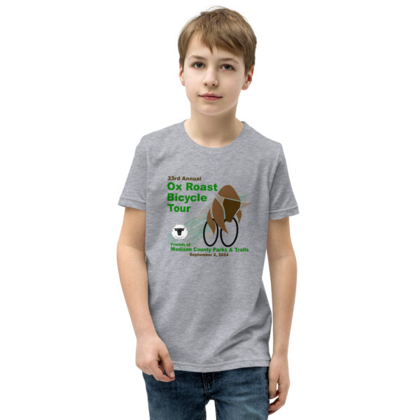 2024 Ox Roast Tour BASIC Tee – Youth Unisex w/ RIDER DISCOUNT - Image 6
