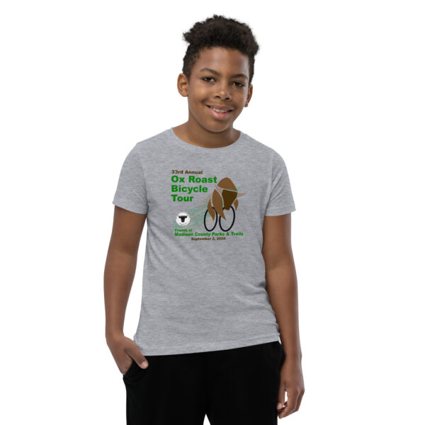 2024 Ox Roast Tour BASIC Tee – Youth Unisex w/ RIDER DISCOUNT - Image 5
