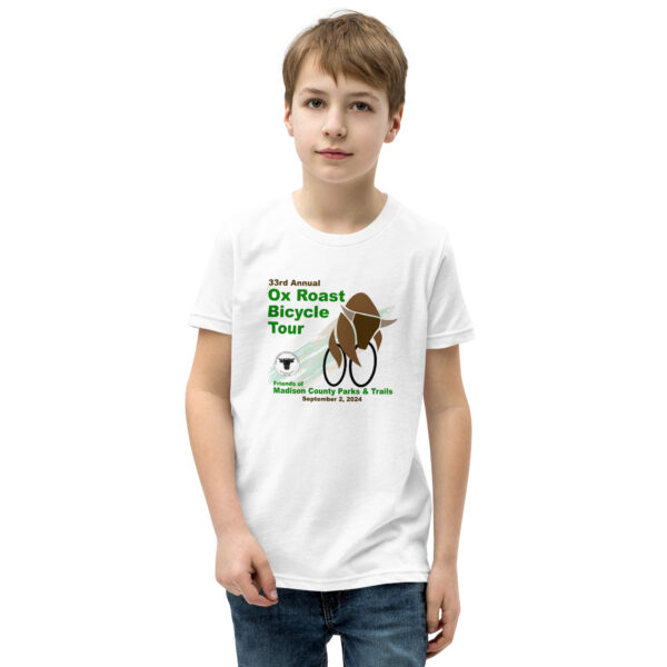 2024 Ox Roast Tour BASIC Tee – Youth Unisex w/ RIDER DISCOUNT - Image 7