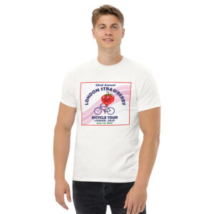 London Strawberry Tour 2025 Tee - Adult